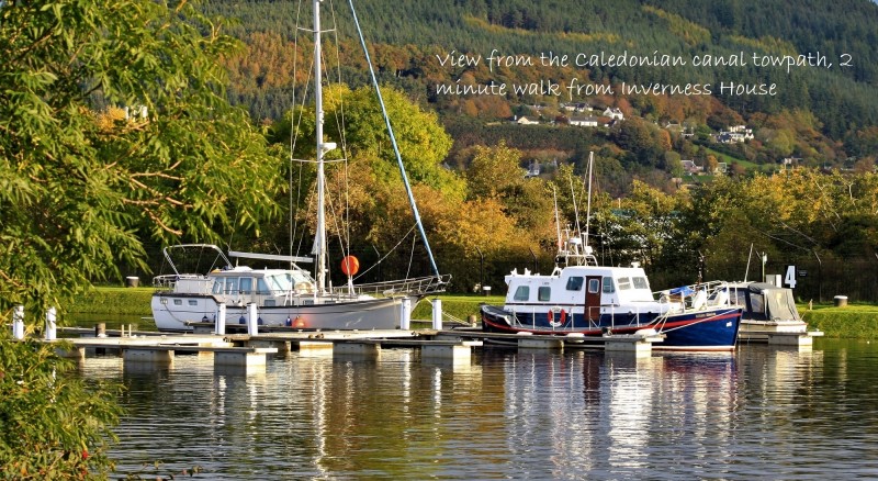 caledonian canal towpath